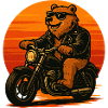 Biker Bear