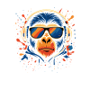 DJ Monkey – Bunter Musikaffe
