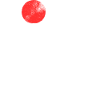 Red Sun Over Mountains Abstract