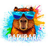 capybara mit sonnenbrille, illustration,graffiti