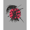 Red and black samurai