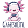 Axolotl Gamer Energy