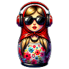 Russian Matryoshka Music Russia Russian
