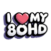J’adore mon 80HD