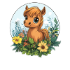 Pony in the countryside