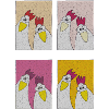 Chickens cluck