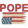 American Flag Pope