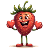 Funny Strawberry Strawberries Fruits