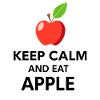 Keep Calm, Eat Apples