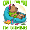 Capybara Gamer Gaming