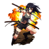 Anime Warrior Action Shot