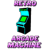 Retro arcade machine