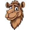 Funny Camel Cartoon