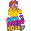 Fingers in the nose