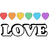 Liebe Regenbogenherzen