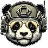 Panda Military Army Design