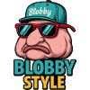 Blobby Style Cartoon Tee