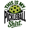 C’est mon t-shirt de pickleball