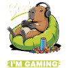 Capybara Gamer Gaming