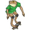 Frog Skater Skateboard