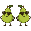 Pear Comic Cool 2