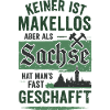 Sachse Fast makellos mit Stolz