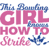 Fille de bowling