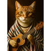 Ukulele Cat