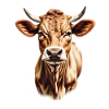 Vache brune