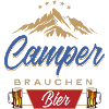 Camper brauchen Bier Campen