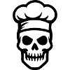 Chef Skeleton Chef Chef Hat