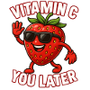 Fraise Vitamine C Fruit Drôle