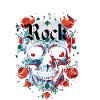 Punkrock skull