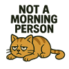 Tired cat