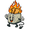 Burning Toast, No Problem!