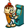 Retro Fun Cream Gamer