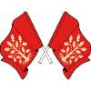 Crossed Flags of Agder Symbolic Design