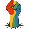 Rainbow Fist PRO DIVERS | LGBTQR+