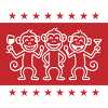 Monkey Party Team Drôle
