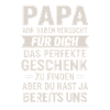 Daddy has already us.