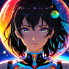 Fantastic Girl in Space