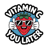 Vitamin C Fruit Funny Strawberry