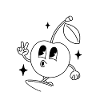 Restez cool Sticker Design