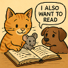 I want to read too!