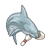 Shark Bowling Bowling Pin