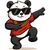 Panda Comic Dance