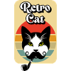 Retro cat