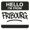 Fribourg Graffiti Sticker