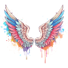 angelwings,engelsflügel,graffiti,malerei,bunt