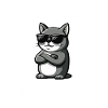 Coole Katze Spruch